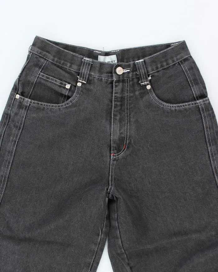 Vintage Y2K Request Wide Leg Grey Wash Jeans - W28 L28 sold by Rokit product image thumbnail 3