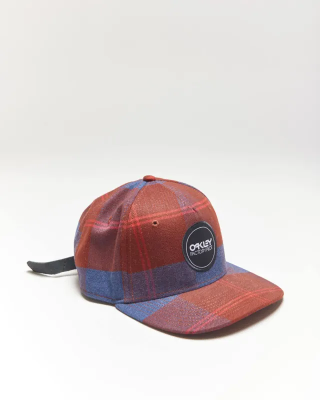 Vintage 2000's Oakley Factory Pilot Snapback Cap - OS sold by Rokit