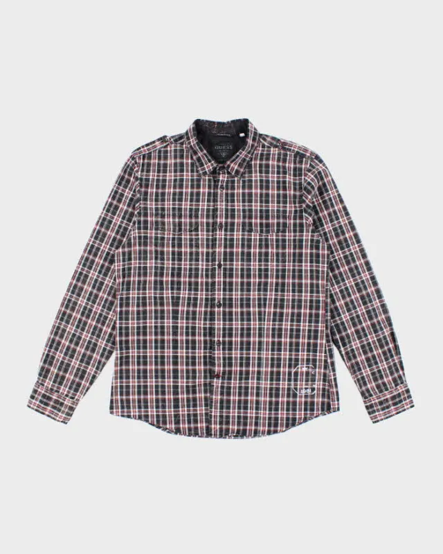 Vintage Y2k 00s Guess Long Sleeve Shirt - L made by Guess