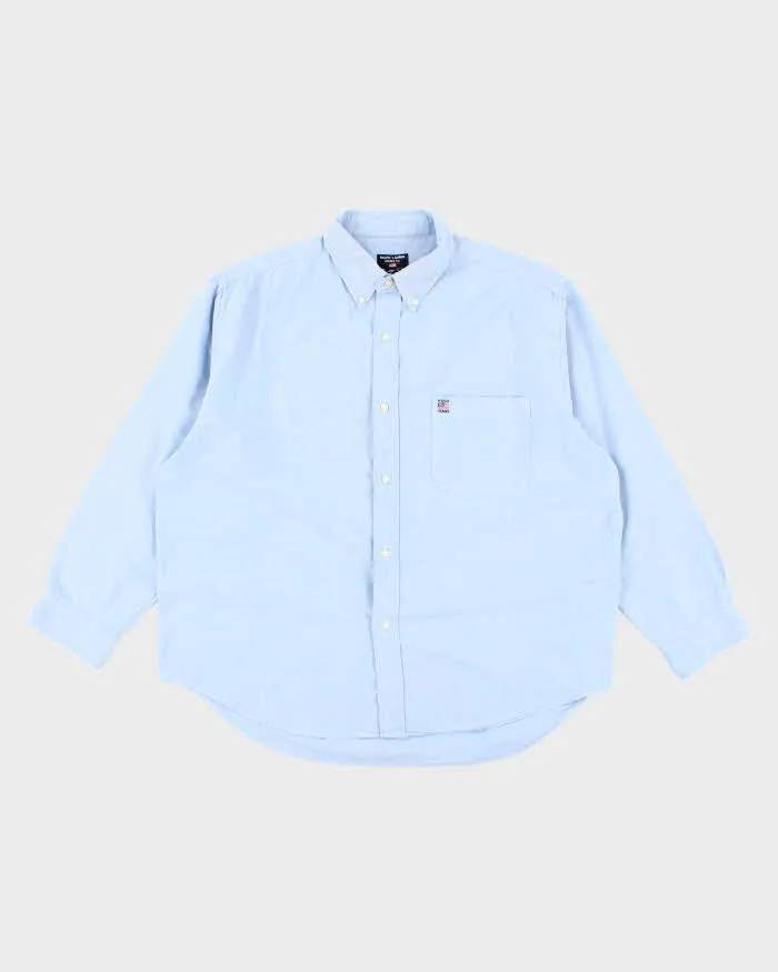 Vintage Polo Jeans Ralph Lauren Long Sleeve Shirt - L sold by Rokit