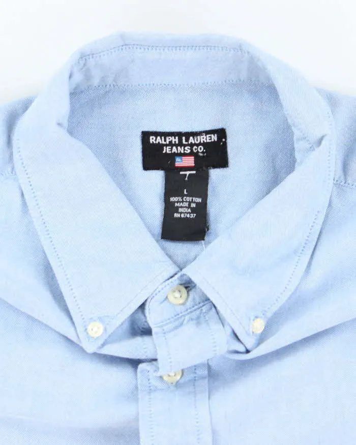 Vintage Polo Jeans Ralph Lauren Long Sleeve Shirt - L sold by Rokit product image thumbnail 5