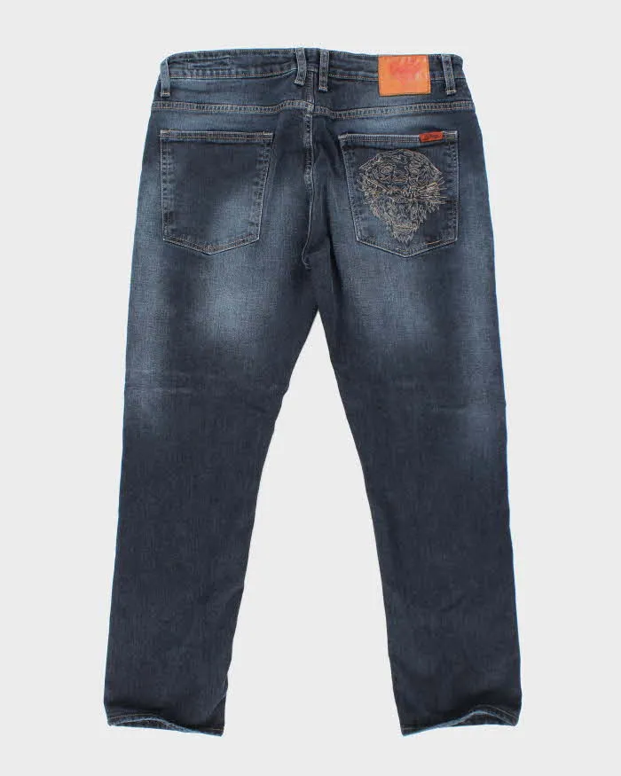 Vintage Y2k 00s Ed Hardy Embroidered Jeans - W36 L28 sold by Rokit product image thumbnail 2