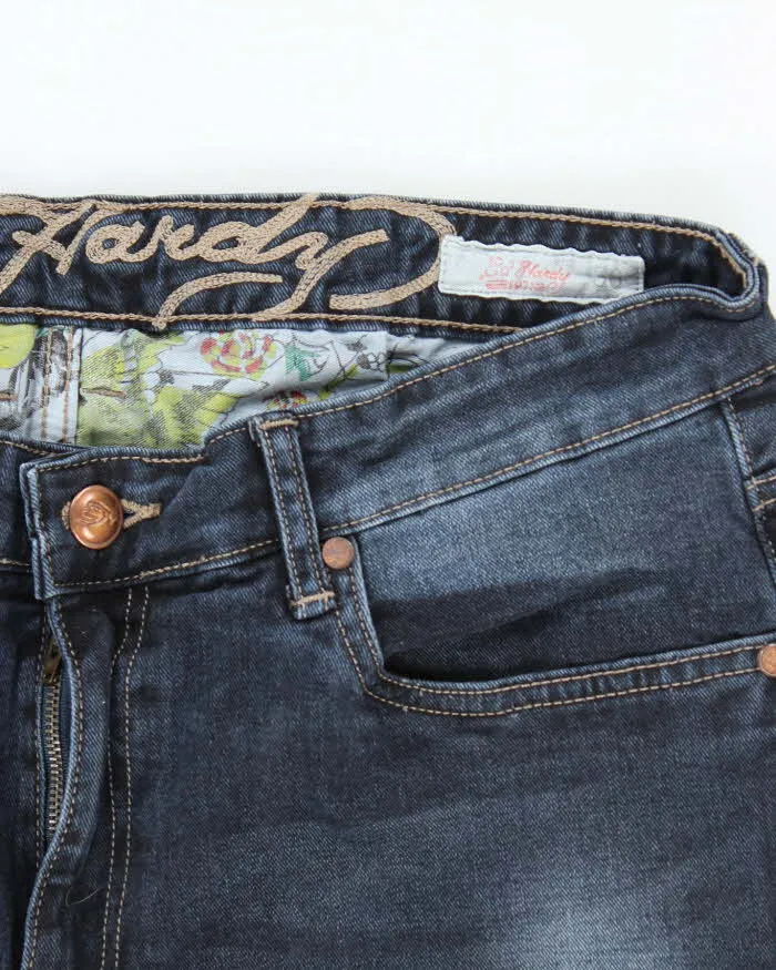 Vintage Y2k 00s Ed Hardy Embroidered Jeans - W36 L28 sold by Rokit product image thumbnail 5