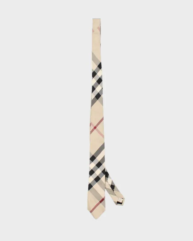 Vintage Burberry Silk Tie sold by Rokit