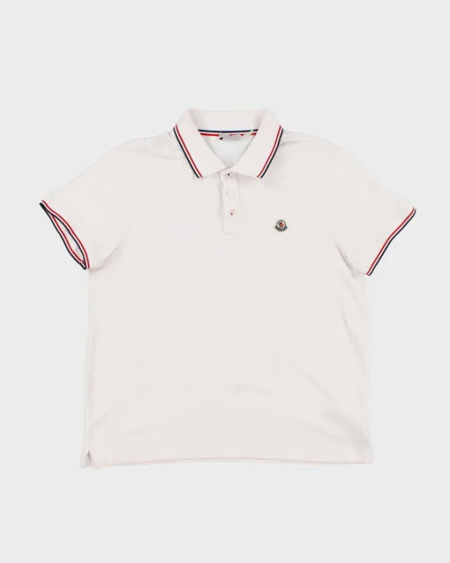 Vintage Moncler Small Badge Polo Shirt - S sold by Rokit
