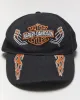 Vintage Y2K Harley Davidson Flame Embroidered Cap - OS sold by Rokit
