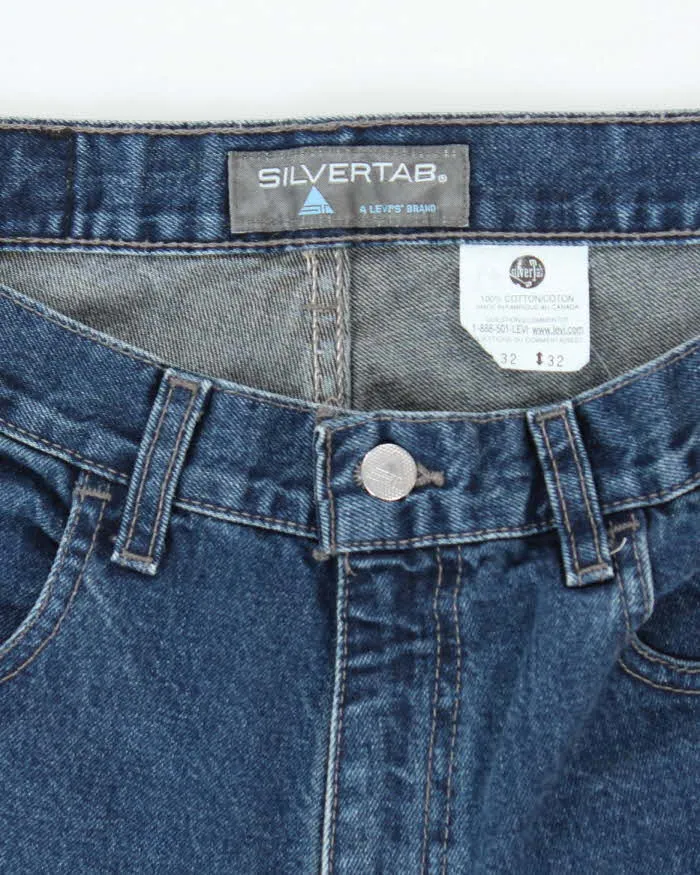 Vintage 2000's Levi's Silver Tab Bootcut Dark Wash Jeans - W30 L29 sold by Rokit product image thumbnail 5