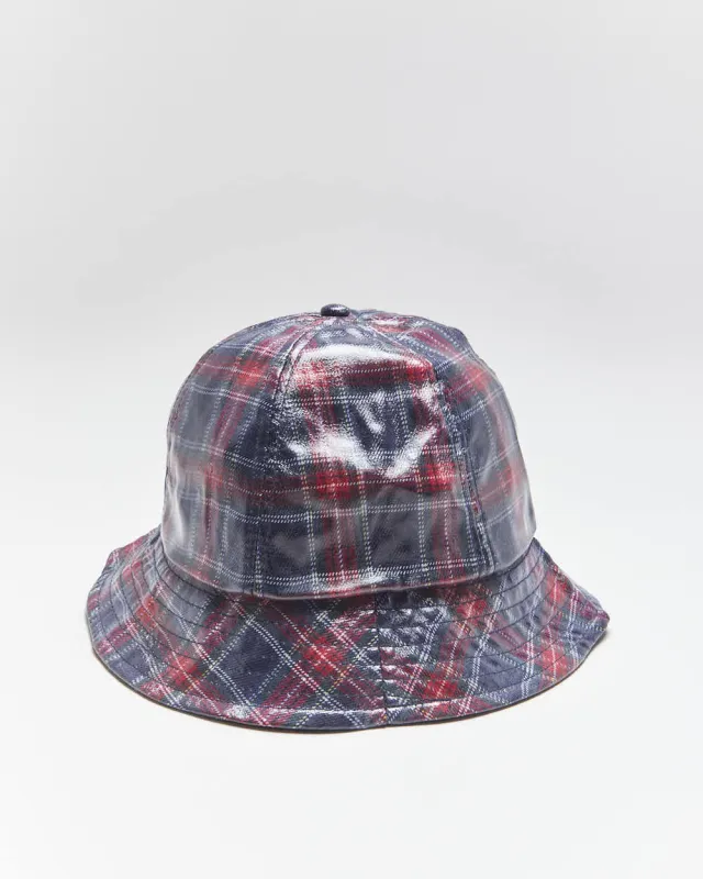 Vintage David And Young Plaid Waterproof Bucket Hat - OS sold by Rokit