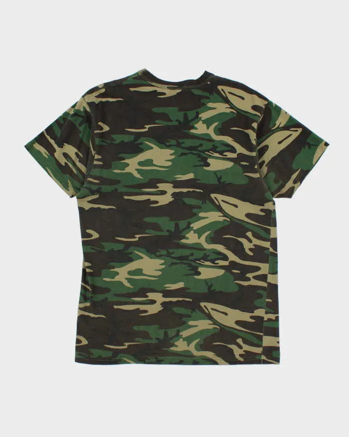 Vintage 00s TMT Camouflage T-shirt - L sold by Rokit product image thumbnail 2