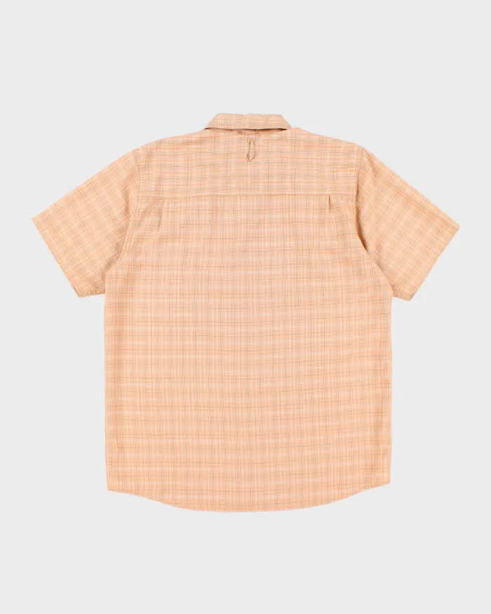 Vintage The North Face Check Short Sleeve Shirt - L sold by Rokit product image thumbnail 2