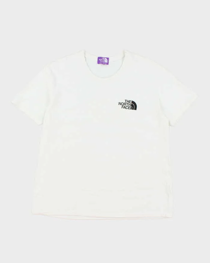 Vintage The North Face Purple Label Small Logo T-Shirt - XXXL sold by Rokit
