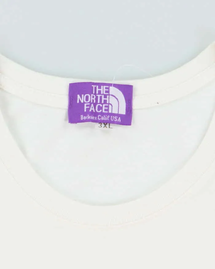 Vintage The North Face Purple Label Small Logo T-Shirt - XXXL sold by Rokit product image thumbnail 5