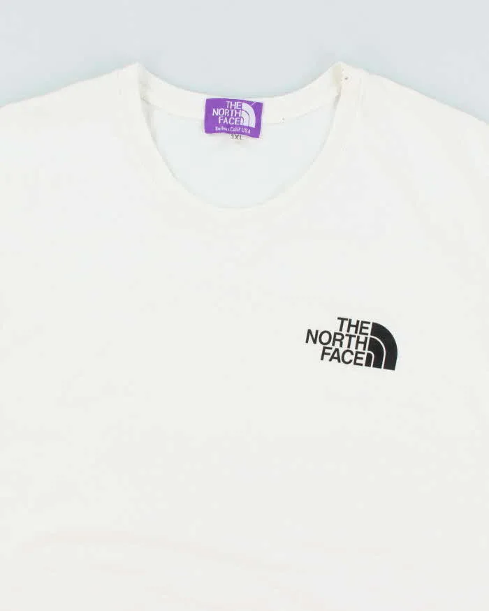 Vintage The North Face Purple Label Small Logo T-Shirt - XXXL sold by Rokit product image thumbnail 3