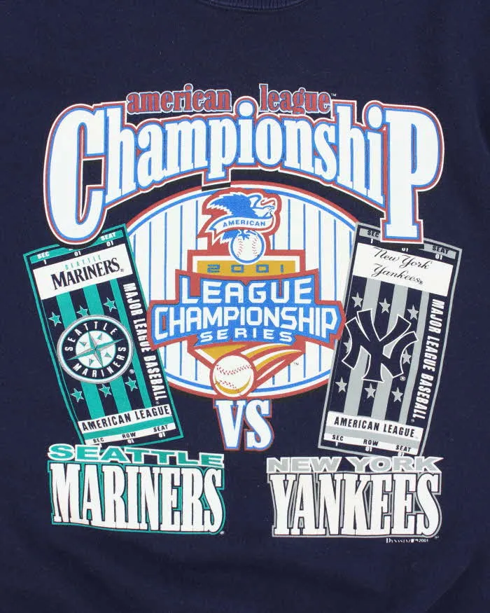 Vintage American League Baseball Championship Graphic Sweatshirt - M sold by Rokit product image thumbnail 3