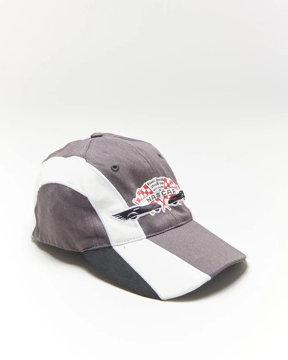 Vintage 2000's Nascar Embroidered Racing Fitted Cap - OS sold by Rokit