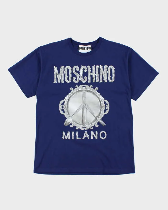Vintage Moschino Short Sleeve T-shirt - M sold by Rokit