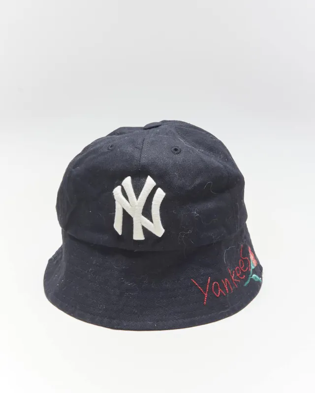 Vintage MLB New York Yankees Bucket Hat - OS sold by Rokit