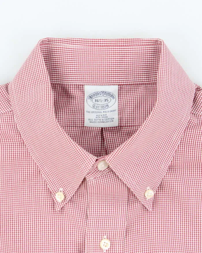 Vintage Brooks Brothers Checked Long Sleeve Shirt - XL sold by Rokit product image thumbnail 5