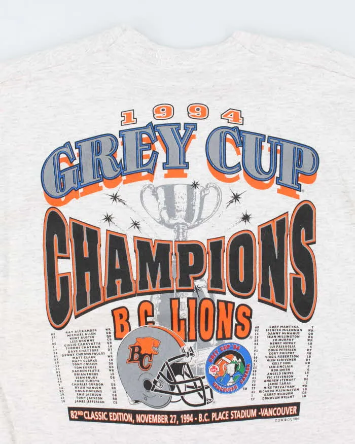Vintage 90s CFL CRey Cup Single Stitch T-shirt - L sold by Rokit product image thumbnail 4