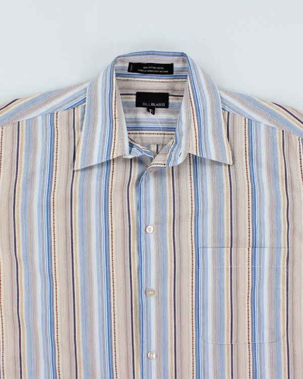 Y2k 00s Bill Blass Stripe Shirt - L sold by Rokit product image thumbnail 3