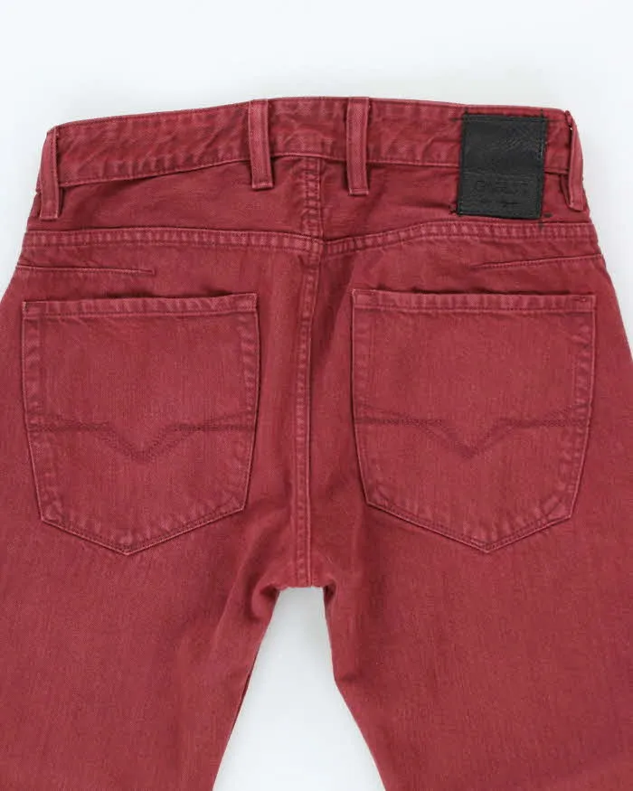 Vintage Y2K Guess Black Side Striped Straight Leg Jeans - W28 L32 sold by Rokit product image thumbnail 4