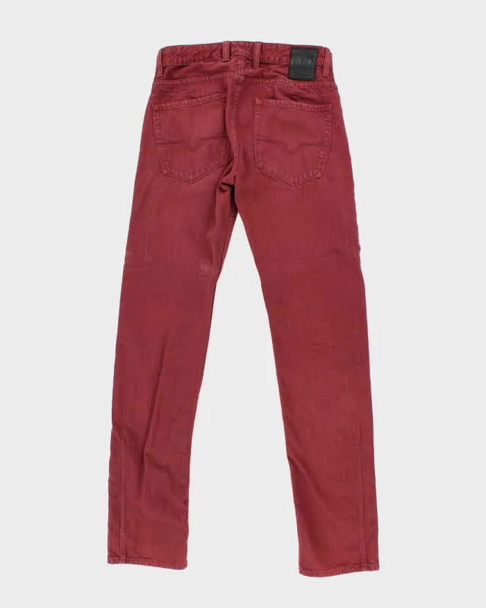 Vintage Y2K Guess Black Side Striped Straight Leg Jeans - W28 L32 sold by Rokit product image thumbnail 2