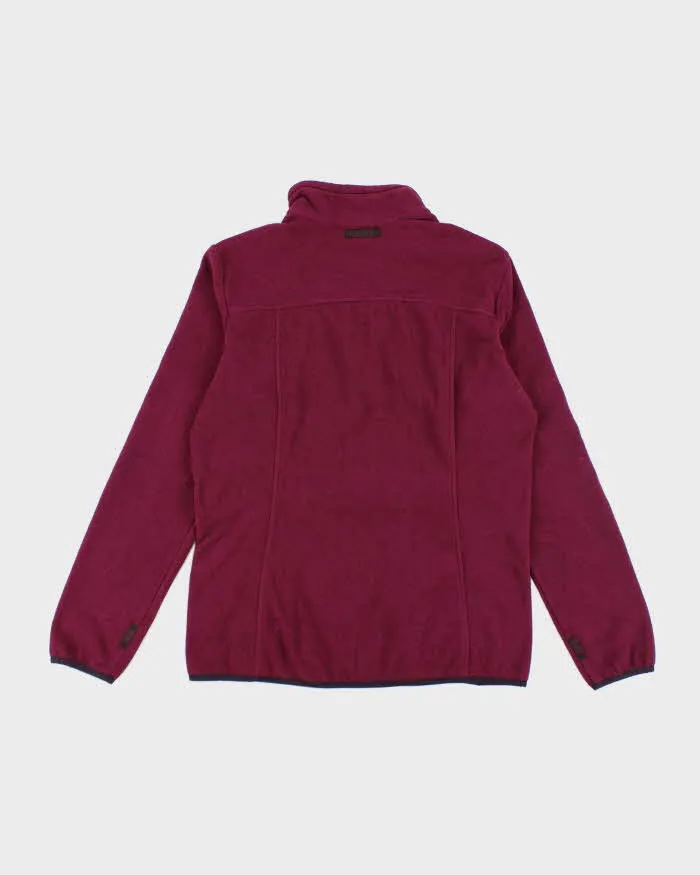 Vintage Eddie Bauer Purple Full-Zip Fleece - M sold by Rokit product image thumbnail 2
