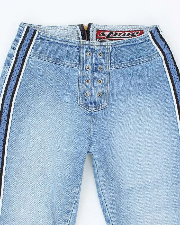 Vintage Y2k 00s Stone Flare Jeans - W29 L31 sold by Rokit product image thumbnail 3