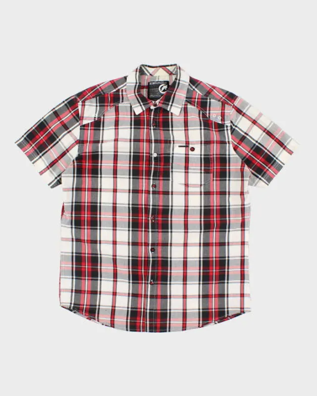 Vintage 00s Ecko Unltd Check Short Sleeve Shirt - L sold by Rokit