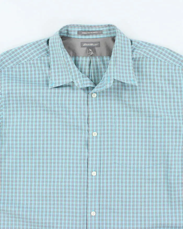 Vintage Eddie Bauer Checked Long Sleeve Shirt - XL sold by Rokit product image thumbnail 3