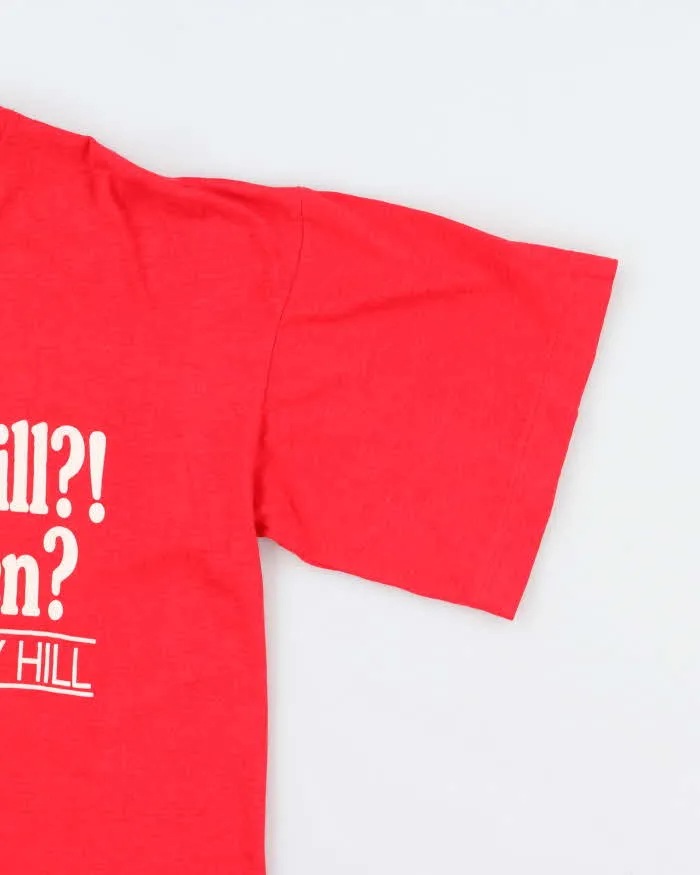 Vintage 90s Over What Hill? Single Stitch T-shirt - L sold by Rokit product image thumbnail 4