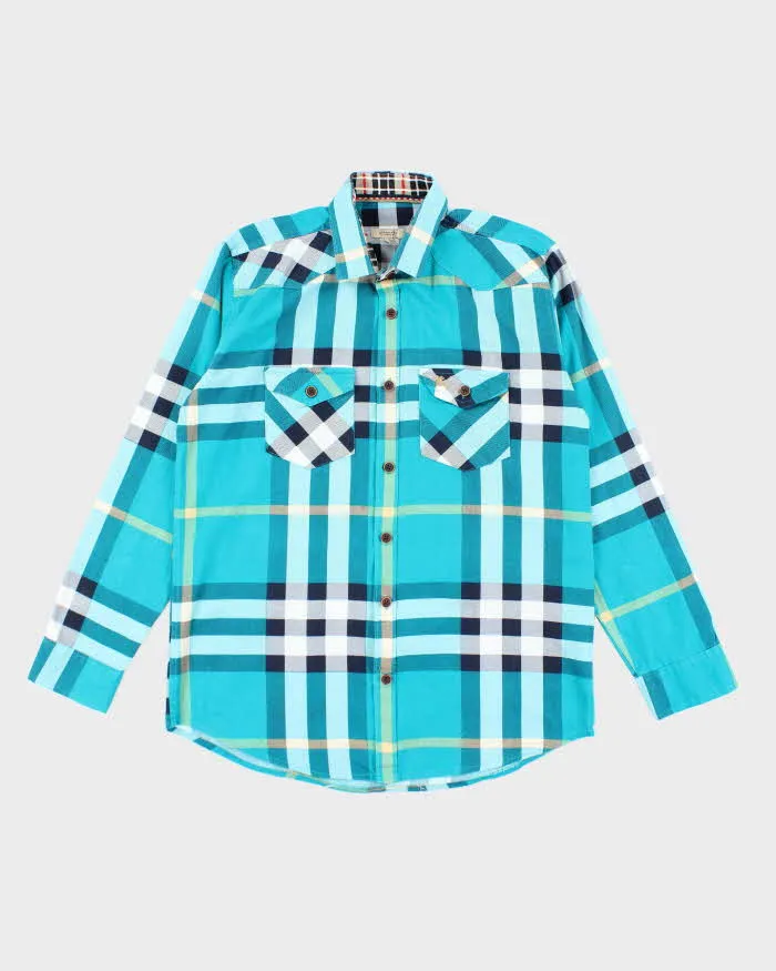 Vintage Burberry Checked Long Sleeve Shirt - XL sold by Rokit