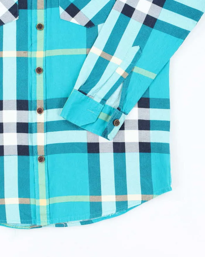 Vintage Burberry Checked Long Sleeve Shirt - XL sold by Rokit product image thumbnail 4