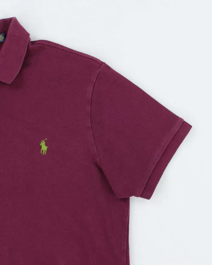Vintage 2000's Ralph Lauren Small Logo Polo Shirt - L sold by Rokit product image thumbnail 4