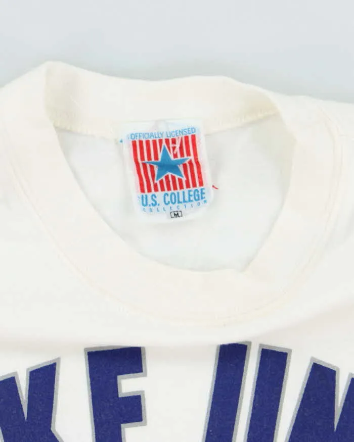 Vintage 90's Duke University Graphic Long Sleeve T-Shirt - M sold by Rokit product image thumbnail 5