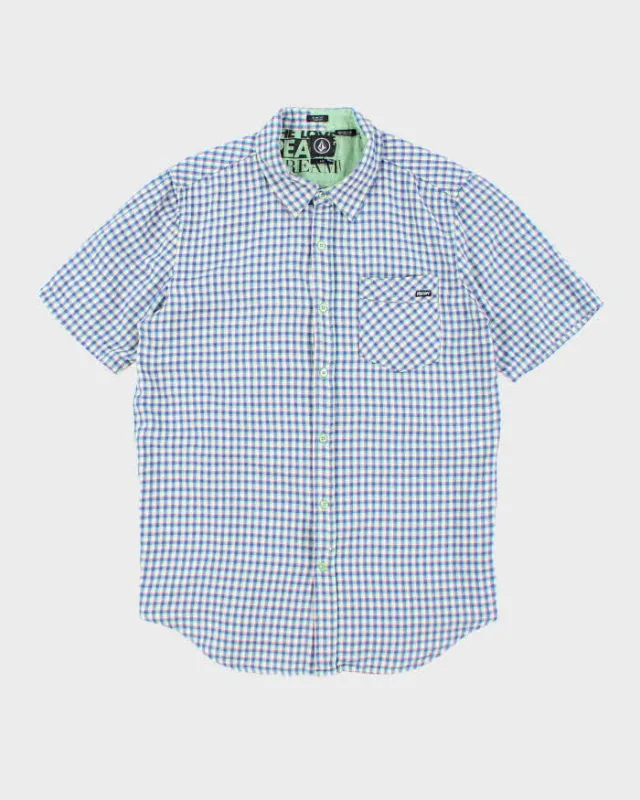 Vintage 00s Volcom Short Sleeve Shirt - L made by Volcom