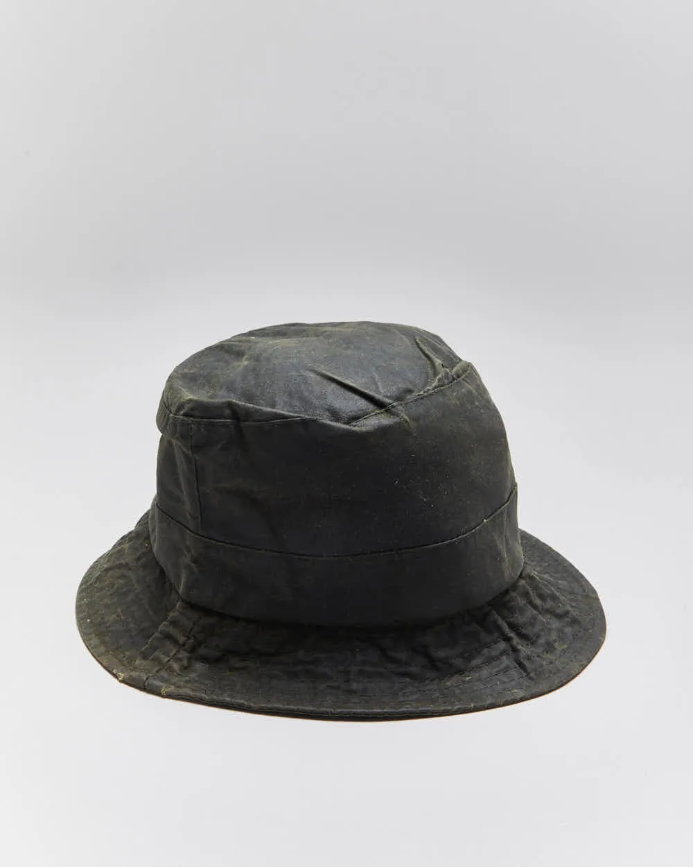 Vintage Barbour Wax Bucket Hat - OS sold by Rokit product image thumbnail 2