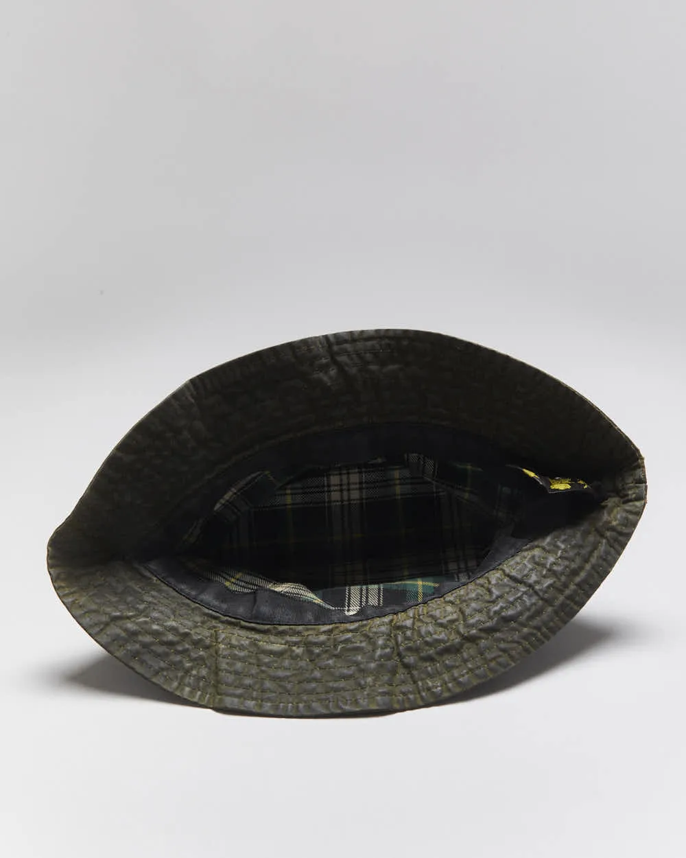 Vintage Barbour Wax Bucket Hat - OS sold by Rokit product image thumbnail 4