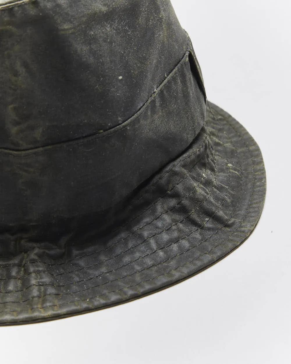 Vintage Barbour Wax Bucket Hat - OS sold by Rokit product image thumbnail 3