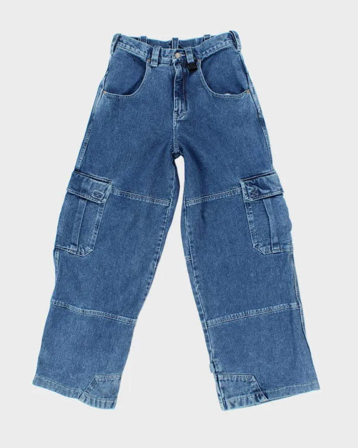 Vintage Y2K Xtreme Ultra Wide Leg Cargo Jeans - W28 L30 sold by Rokit