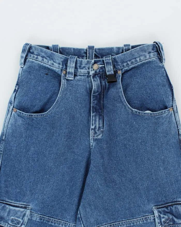 Vintage Y2K Xtreme Ultra Wide Leg Cargo Jeans - W28 L30 sold by Rokit product image thumbnail 4