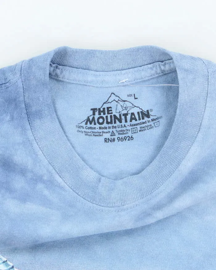 Vintage Y2K The Mountain Wolf & Dragon Graphic T-Shirt - L sold by Rokit product image thumbnail 5