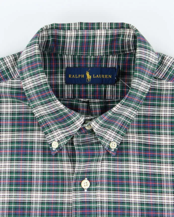 Vintage Ralph Lauren Checked Long Sleeve Shirt - L sold by Rokit product image thumbnail 5