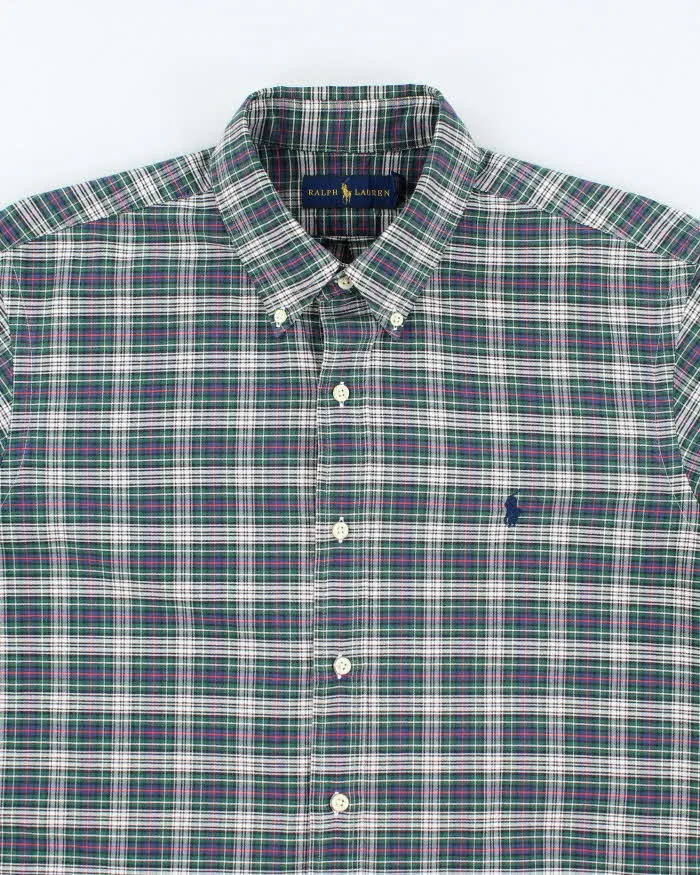 Vintage Ralph Lauren Checked Long Sleeve Shirt - L sold by Rokit product image thumbnail 3