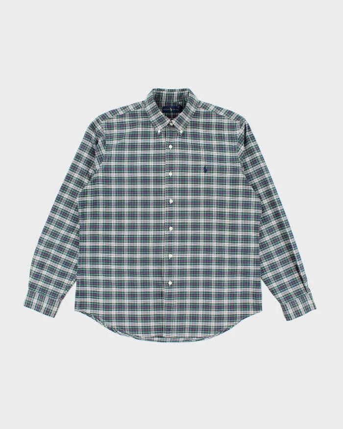 Vintage Ralph Lauren Checked Long Sleeve Shirt - L sold by Rokit