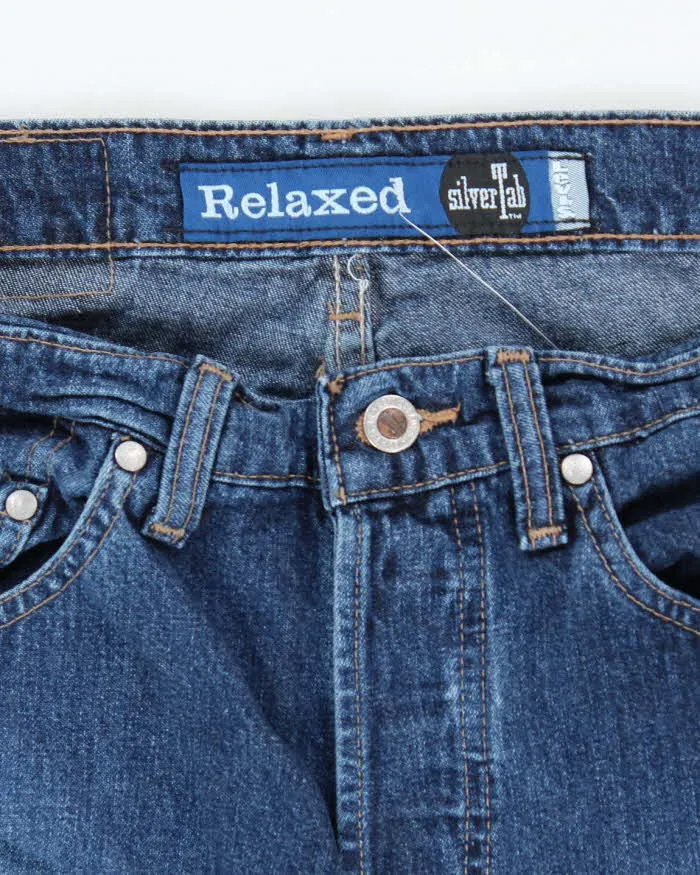 Vintage Y2K Levi's Silvertab Relaxed Dark Wash Jeans - W28 L35 sold by Rokit product image thumbnail 5
