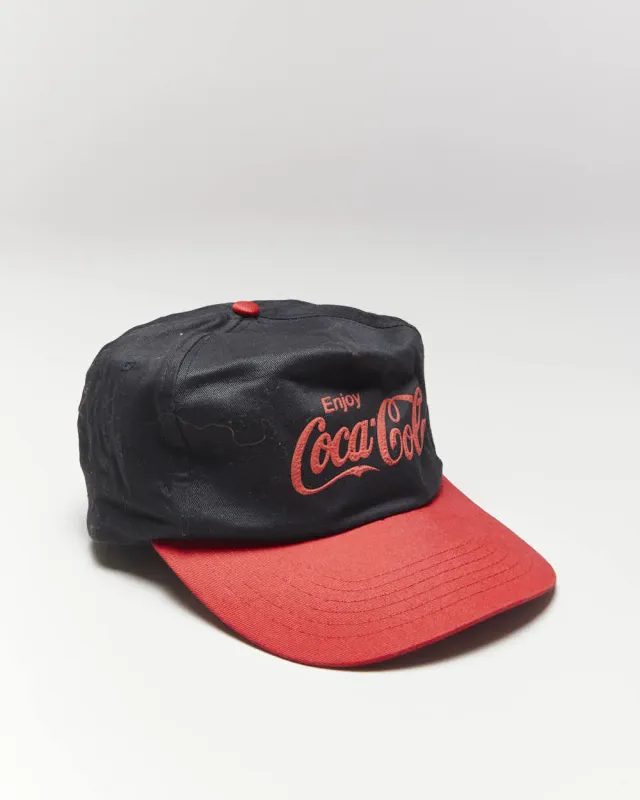 Vintage 2000's Coca Cola Spell Out Baseball Cap - OS sold by Rokit