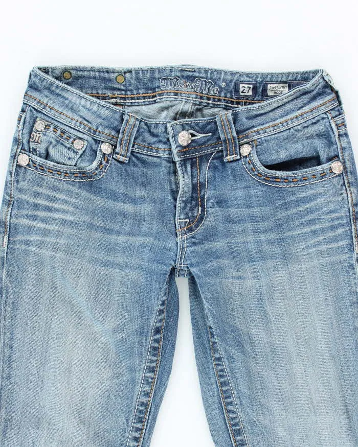 Vintage Y2k 00s Miss Me Studded Bootcut Jeans - W30 L32 sold by Rokit product image thumbnail 3