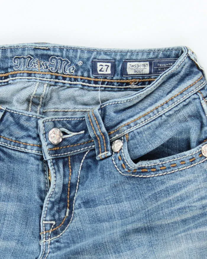 Vintage Y2k 00s Miss Me Studded Bootcut Jeans - W30 L32 sold by Rokit product image thumbnail 5