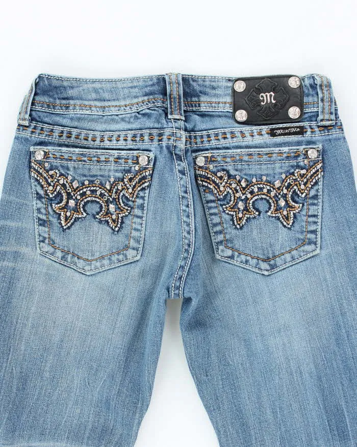 Vintage Y2k 00s Miss Me Studded Bootcut Jeans - W30 L32 sold by Rokit product image thumbnail 4